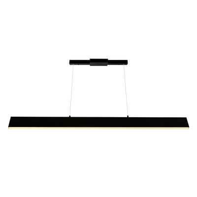 Krista 47in Black Chandelier Integrated LED Fixture