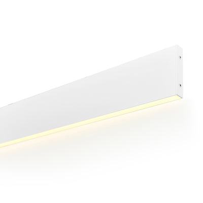 Krista 47in Satin White Chandelier Integrated LED Fixture