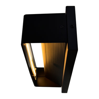 Lilliana 12in Black Vanity Light Integrated LED Fixture