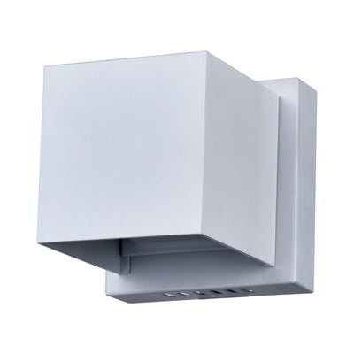 Lilliana Square White Wall Sconce Integrated LED Fixture