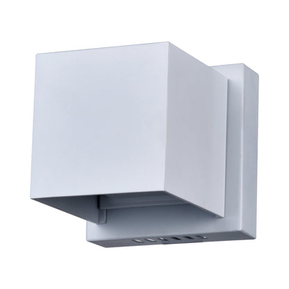 Lilliana Square White Wall Sconce Integrated LED Fixture