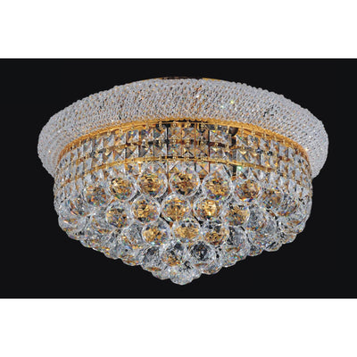 Empire Flush Mounts Gold 8 Lights