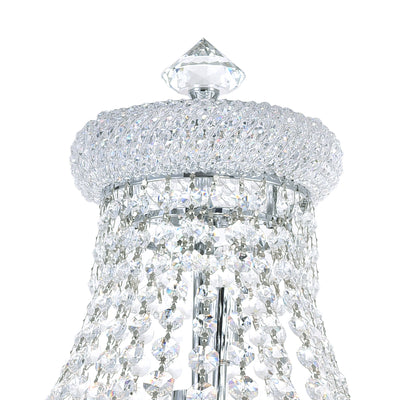Empire Floor Lamps 8 Light Chrome Finish