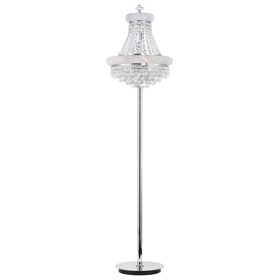 Empire Floor Lamps 8 Light Chrome Finish