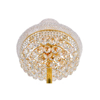 Empire Floor Lamps 8 Lights Gold Crystals