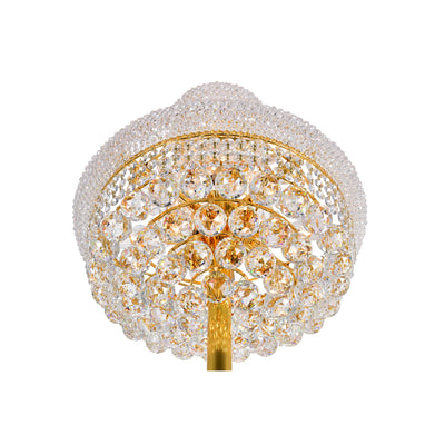Empire Floor Lamps 8 Lights Gold Crystals