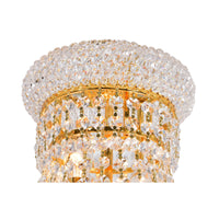 Empire Floor Lamps 8 Lights Gold Crystals