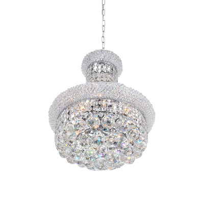 Empire Chandeliers 6 Light Chrome Finish
