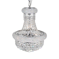 Empire Chandeliers 6 Light Chrome Finish