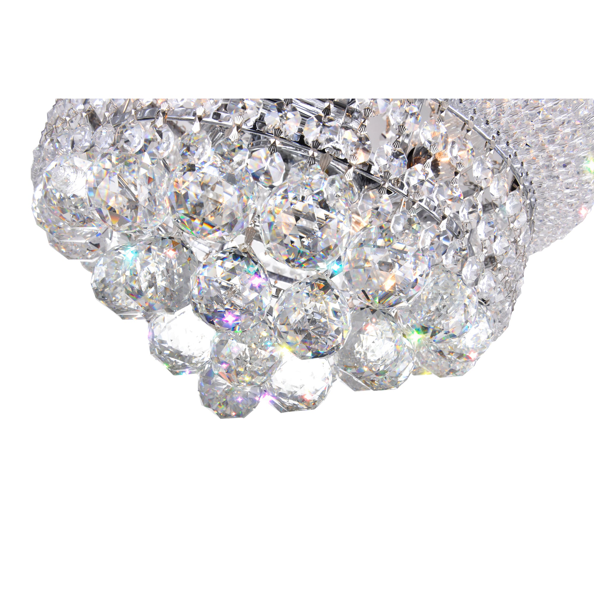 Empire Chandeliers 6 Light Chrome Finish