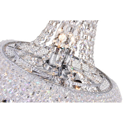 Empire Chandeliers 6 Light Chrome Finish