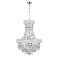 Empire Chandeliers 6 Light Chrome Finish