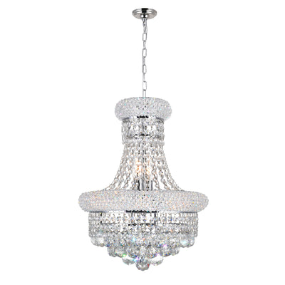 Empire Chandeliers 6 Light Chrome Finish