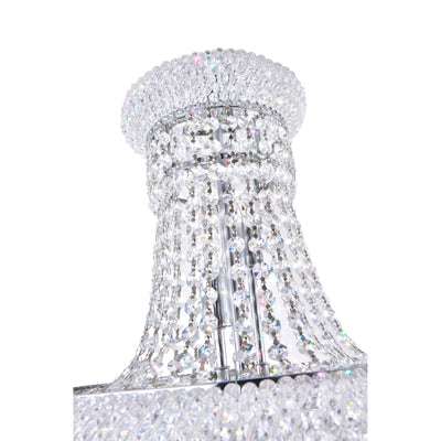 Empire Chandeliers 8 Light Chrome Crystal