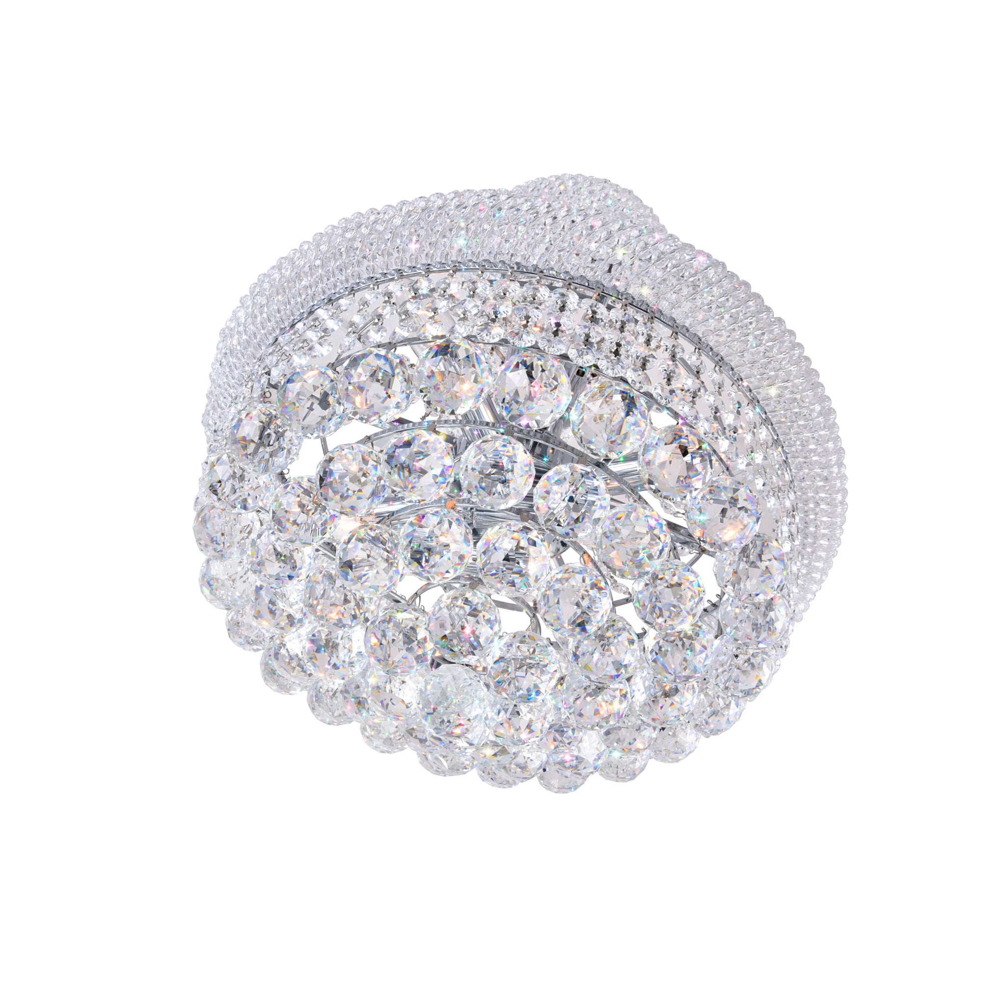 Empire Chandeliers 8 Light Chrome Crystal