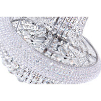 Empire Chandeliers 8 Light Chrome Crystal