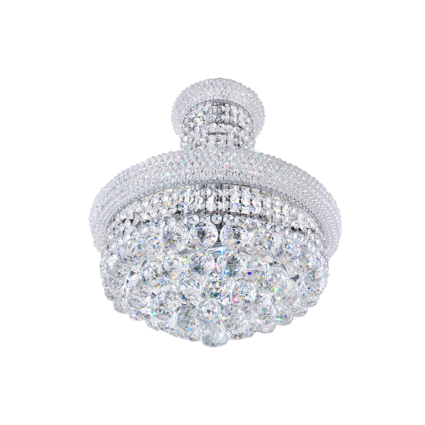 Empire Chandeliers 8 Light Chrome Crystal