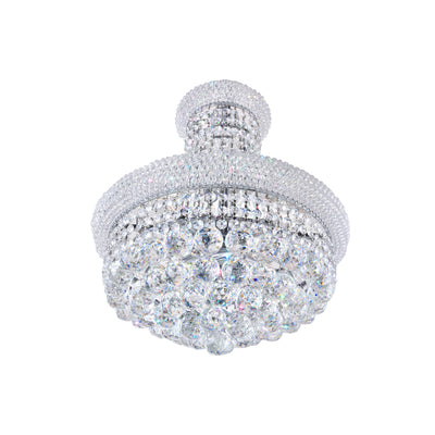 Empire Chandeliers 8 Light Chrome Crystal