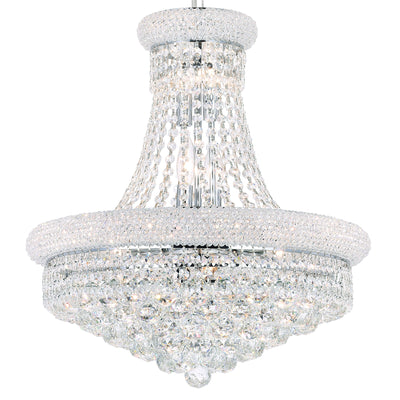 Empire Chandeliers 14 Light Chrome Crystals