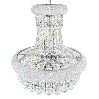 Empire Chandeliers 14 Light Chrome Crystals