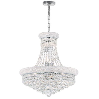 Empire Chandeliers 14 Light Chrome Crystals