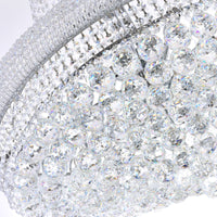 Empire Chandeliers 18 Light Chrome Crystal