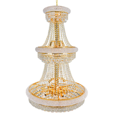Empire Chandeliers 32 Light Gold Finish