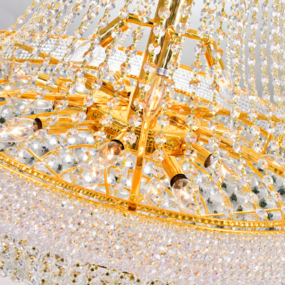 Empire Chandeliers 32 Light Gold Finish