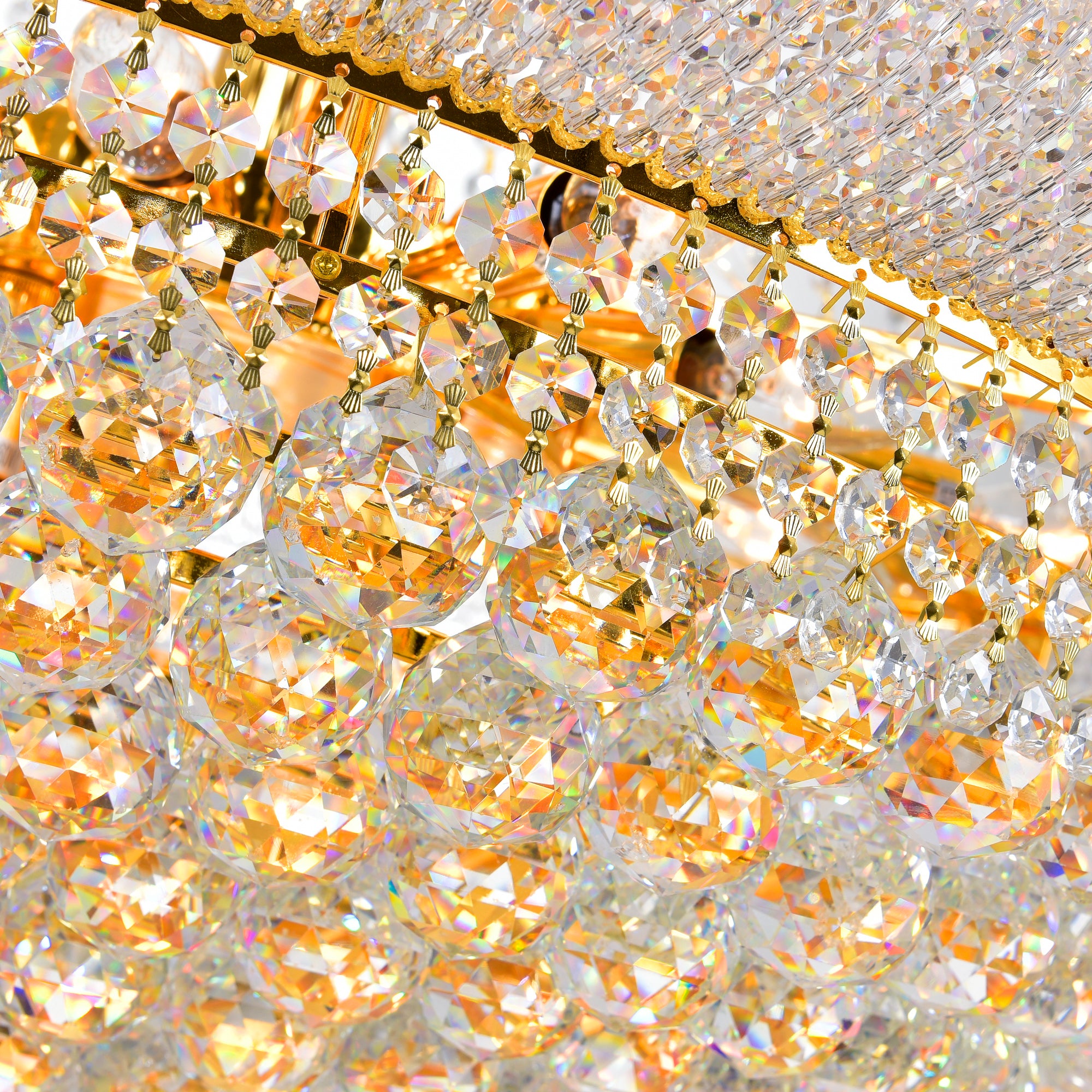 Empire Chandeliers 32 Light Gold Finish