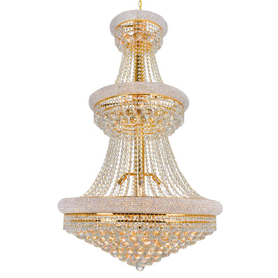 Empire Chandeliers 32 Light Gold Finish