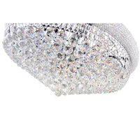 Empire Chandeliers 19 Light Chrome Crystal