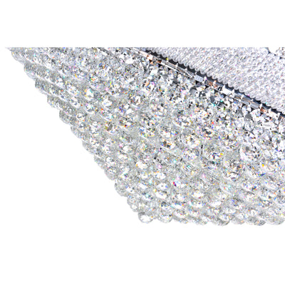 Empire Chandeliers 38 Light Chrome Crystals