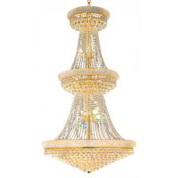 Empire Chandeliers 38 Light Gold Finish