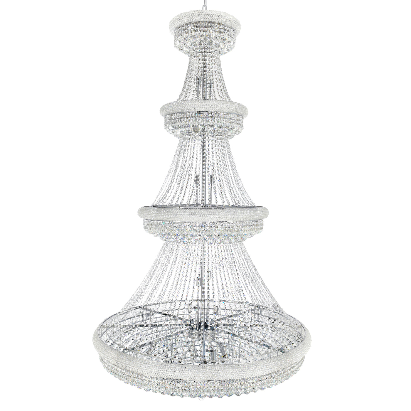 Empire Chandeliers Chrome 42 Lights