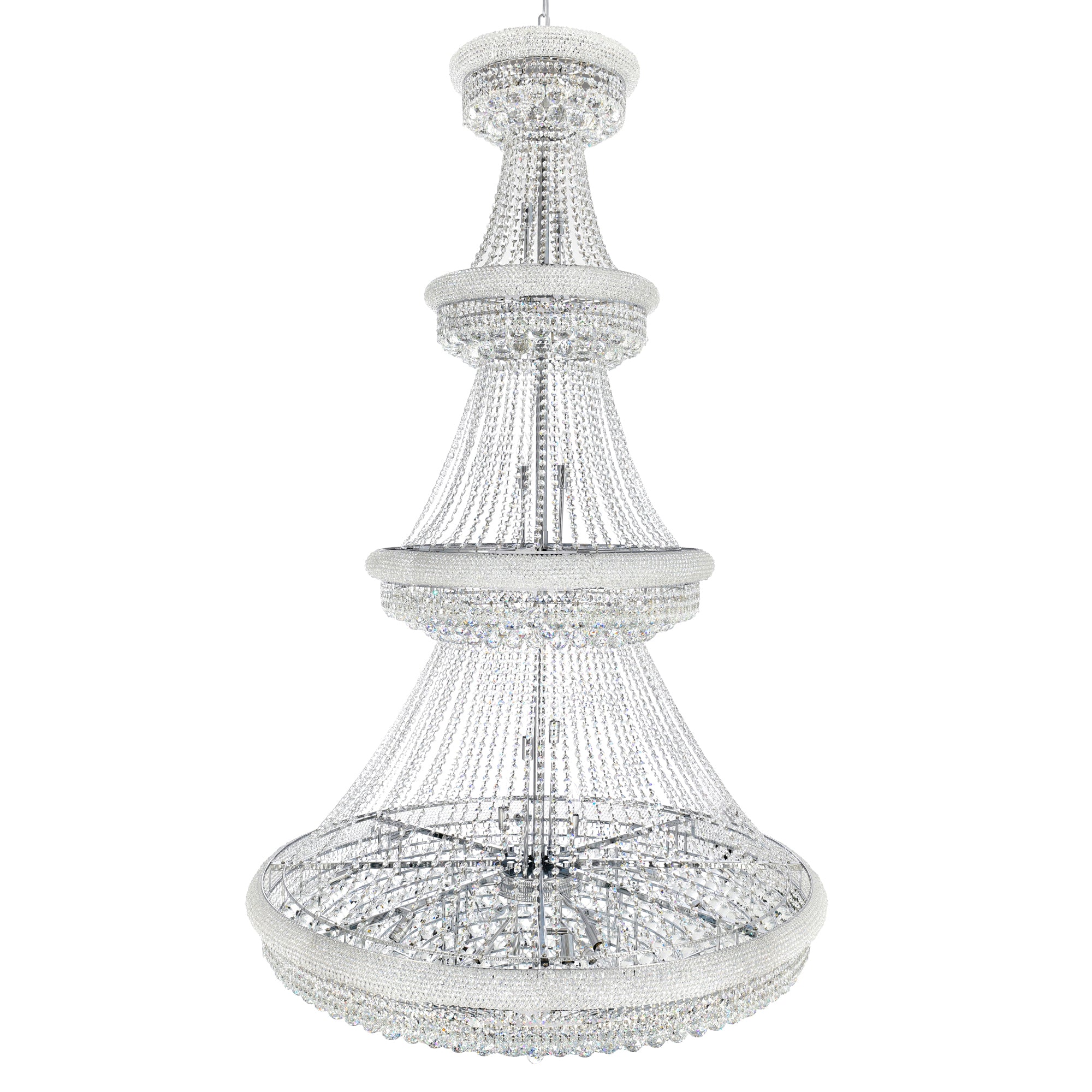 Empire Chandeliers Chrome 42 Lights
