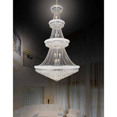 Empire Chandeliers Chrome 42 Lights