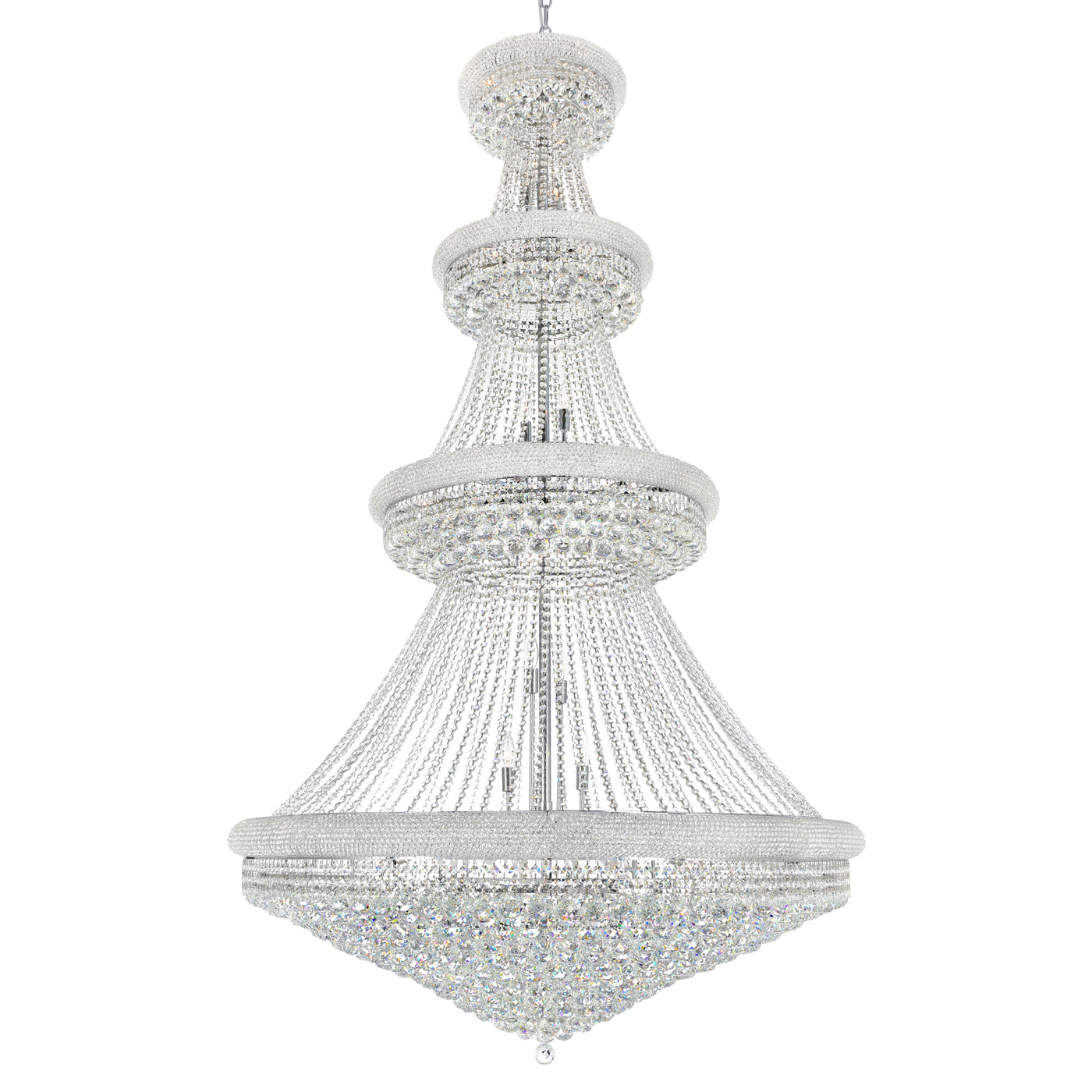 Empire Chandeliers Chrome 42 Lights
