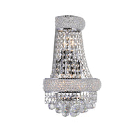 Empire Wall Lights Chrome 3 Light Design