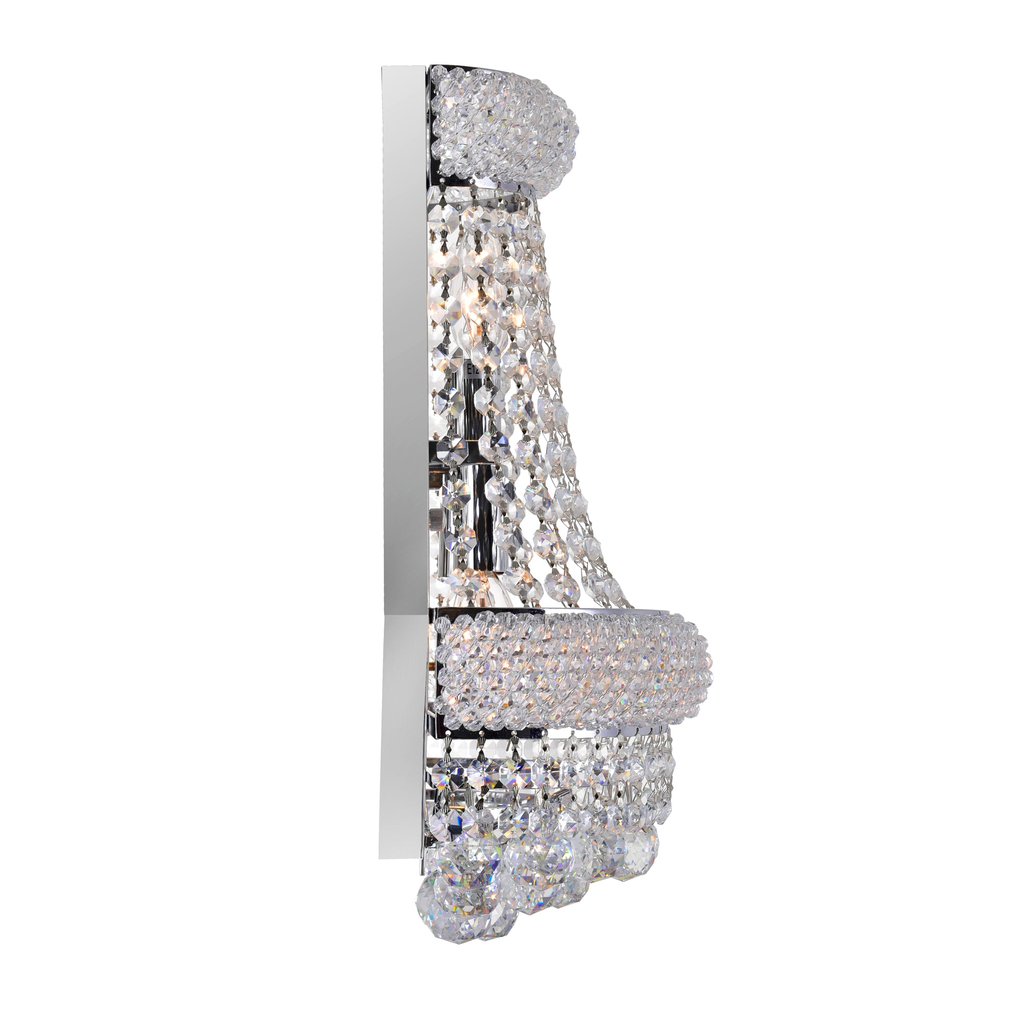 Empire Wall Lights Chrome 3 Light Design