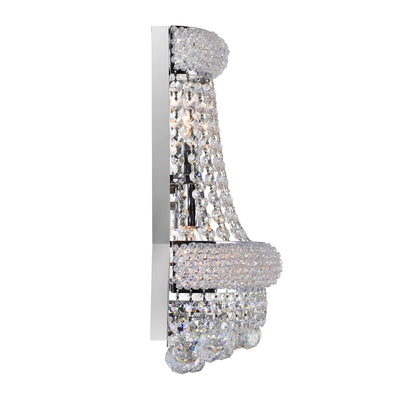 Empire Wall Lights Chrome 3 Light Design