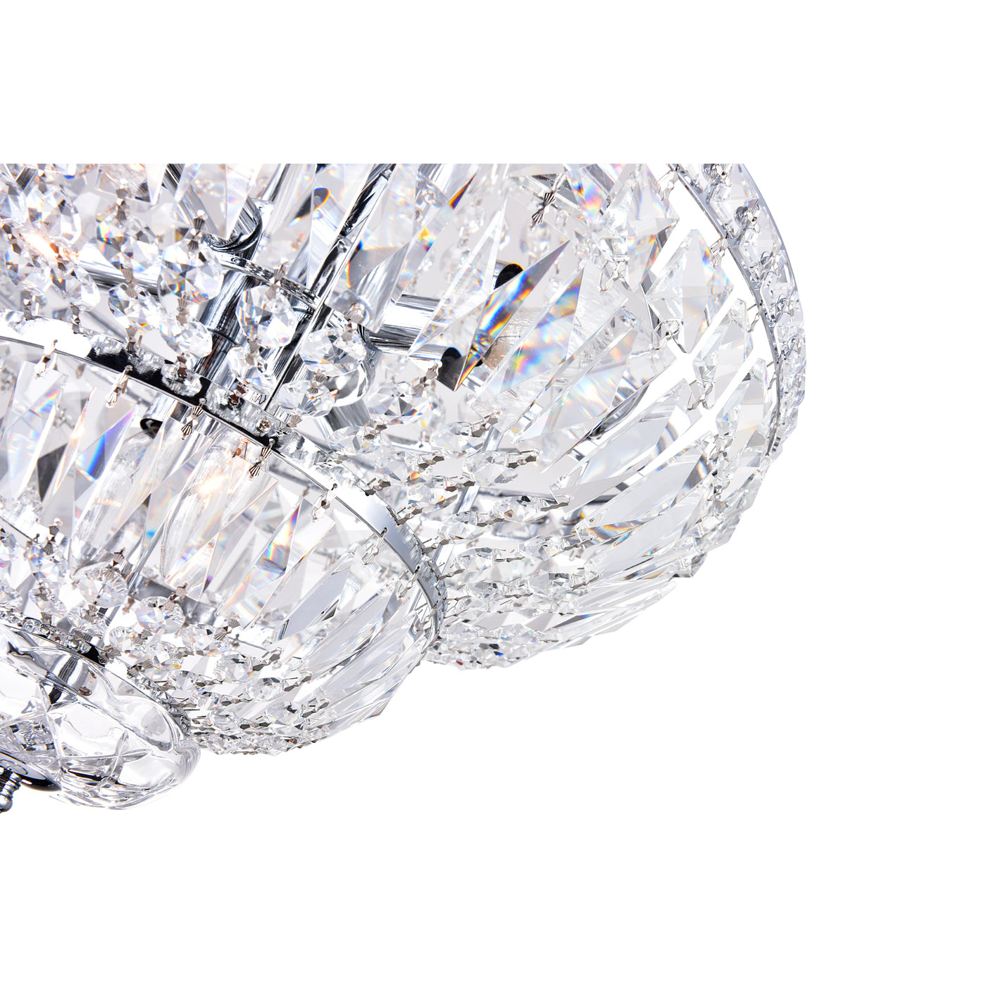 Stefania Chandeliers 8 Light Chrome