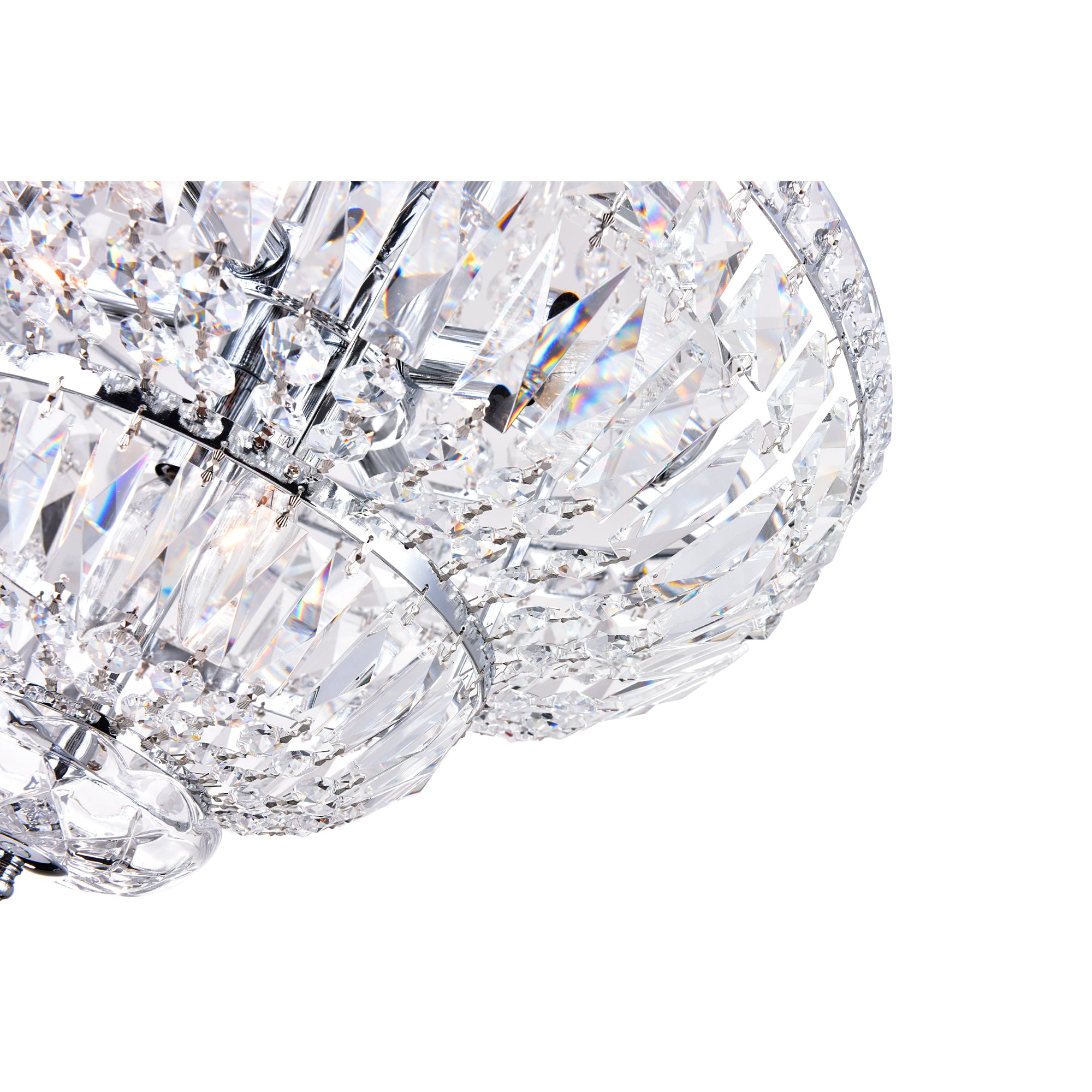 Stefania Chandeliers 8 Light Chrome