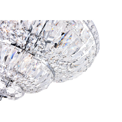 Stefania Chandeliers 8 Light Chrome