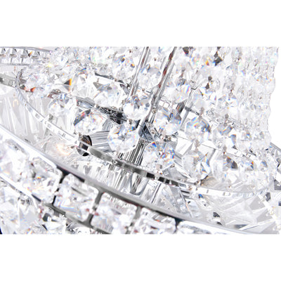 Stefania Chandeliers 8 Light Chrome