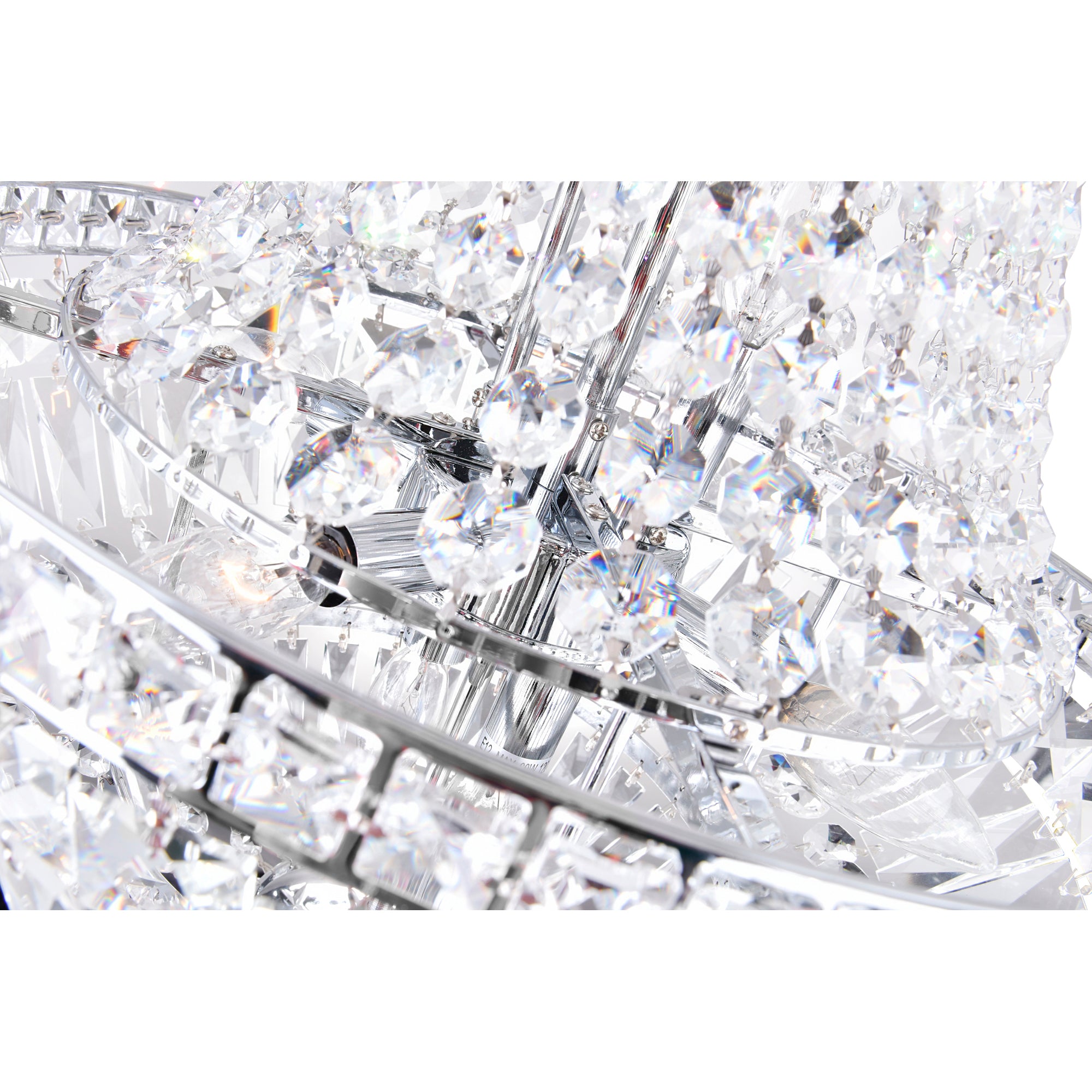 Stefania Chandeliers 8 Light Chrome