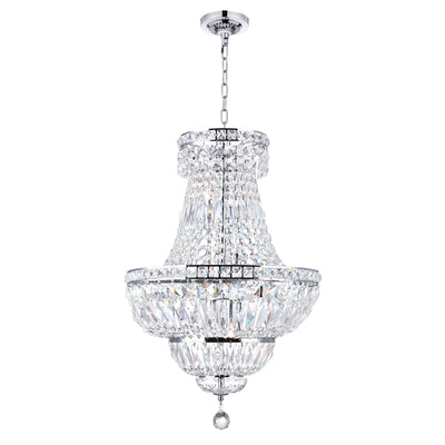 Stefania Chandeliers 8 Light Chrome