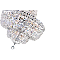 Stefania Chandeliers 13 Light Chrome Crystal