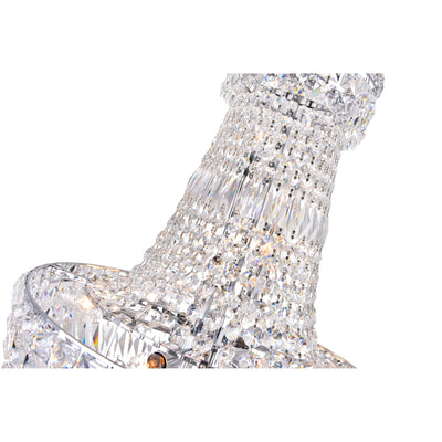 Stefania Chandeliers 13 Light Chrome Crystal