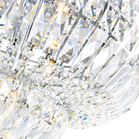 Stefania Chandeliers 20 Lights Chrome