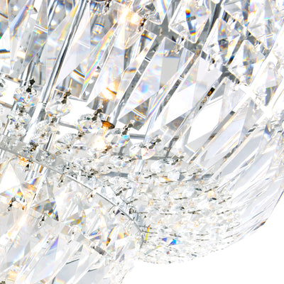 Stefania Chandeliers 20 Lights Chrome